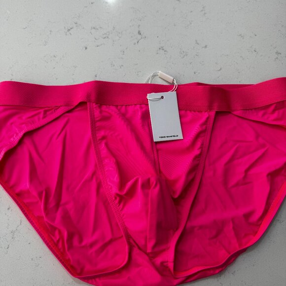 Todd Sanfield Defiant Sport Brief - Knockout Pink - Picture 1 of 4